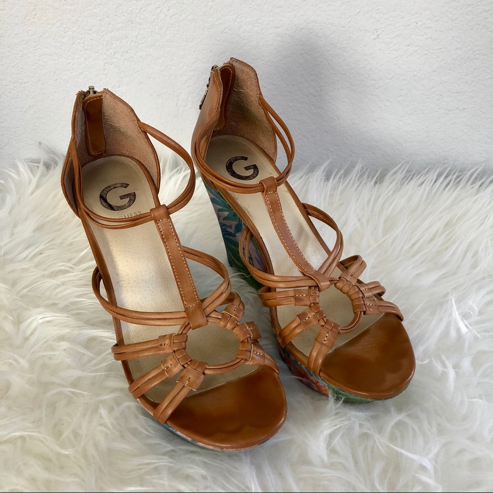 G by Guess, Divinci Platform Wedge Sandal
